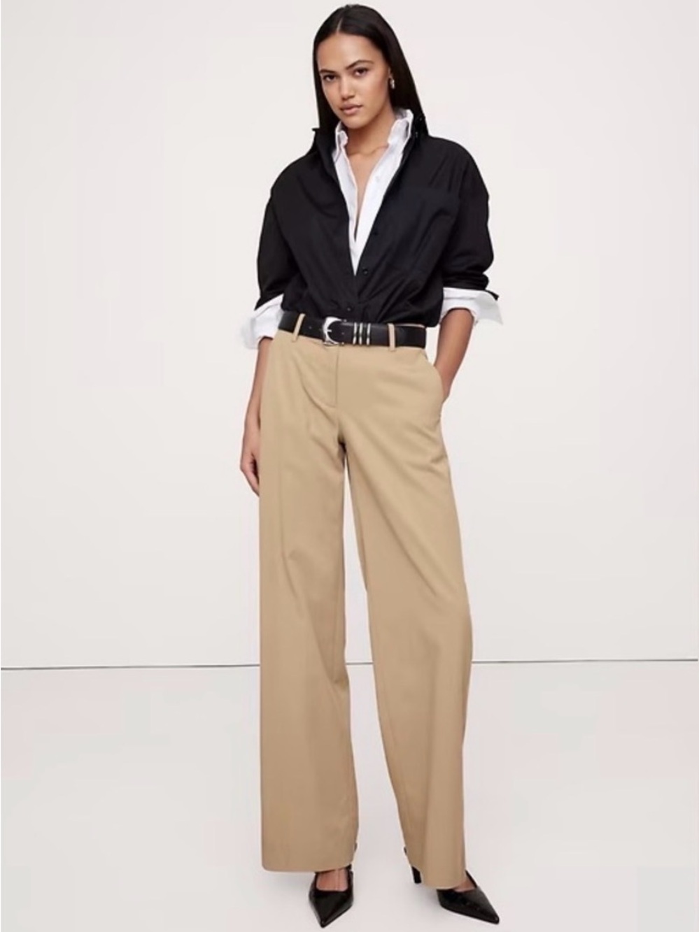 Banana Republic Wide Leg Everyday Pant